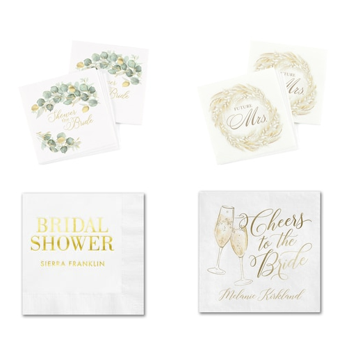 Bridal Shower Napkins